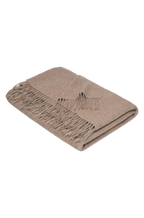 Alpaka Tagesdecke Uni (sand)
