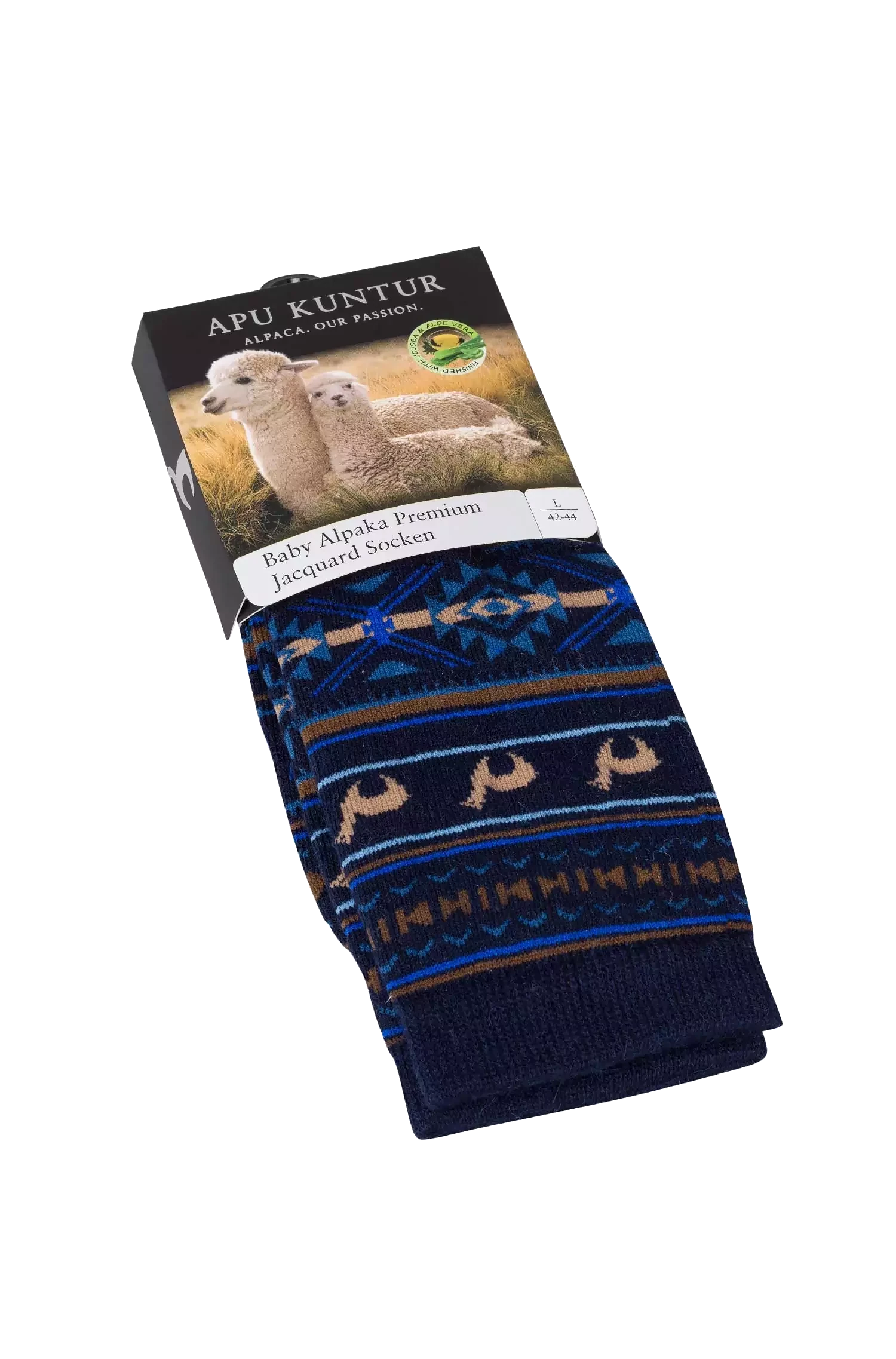 Alpaka Socken JACQUARD