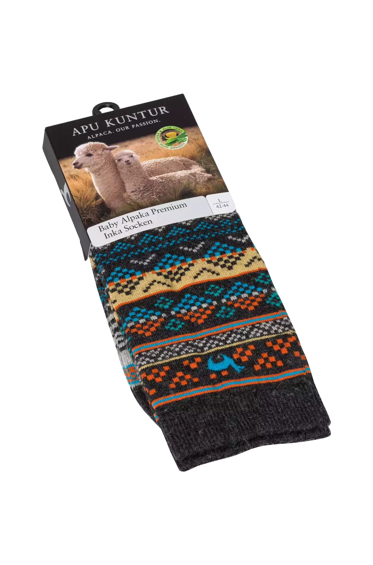 Alpaka Socken JACQUARD