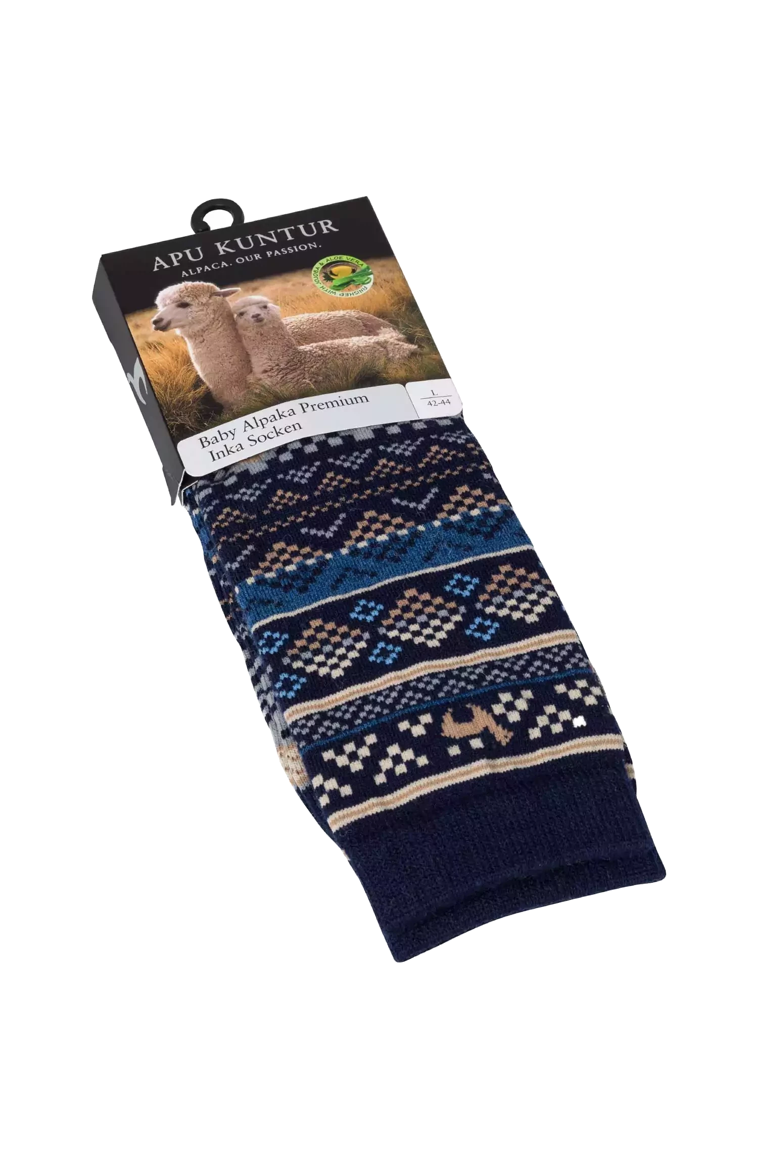 Alpaka Socken JACQUARD