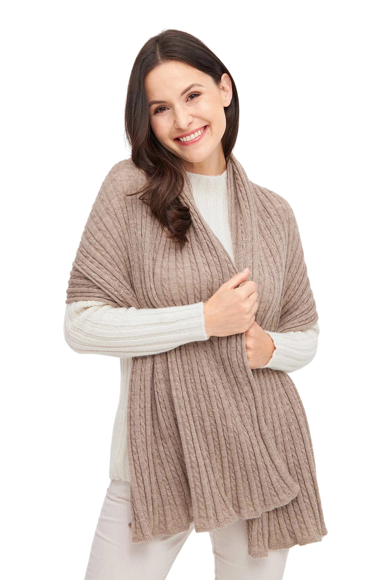 Alpaka Schal/Reisedecke SUAVE