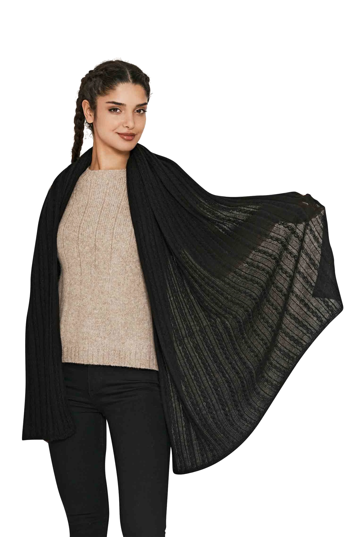 Alpaka Schal/Reisedecke SUAVE